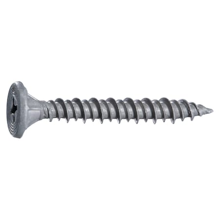 Buildright Drywall Screw, #8 x 1-1/4 in, Steel, Wafer Head Phillips Drive, 157 PK 54953